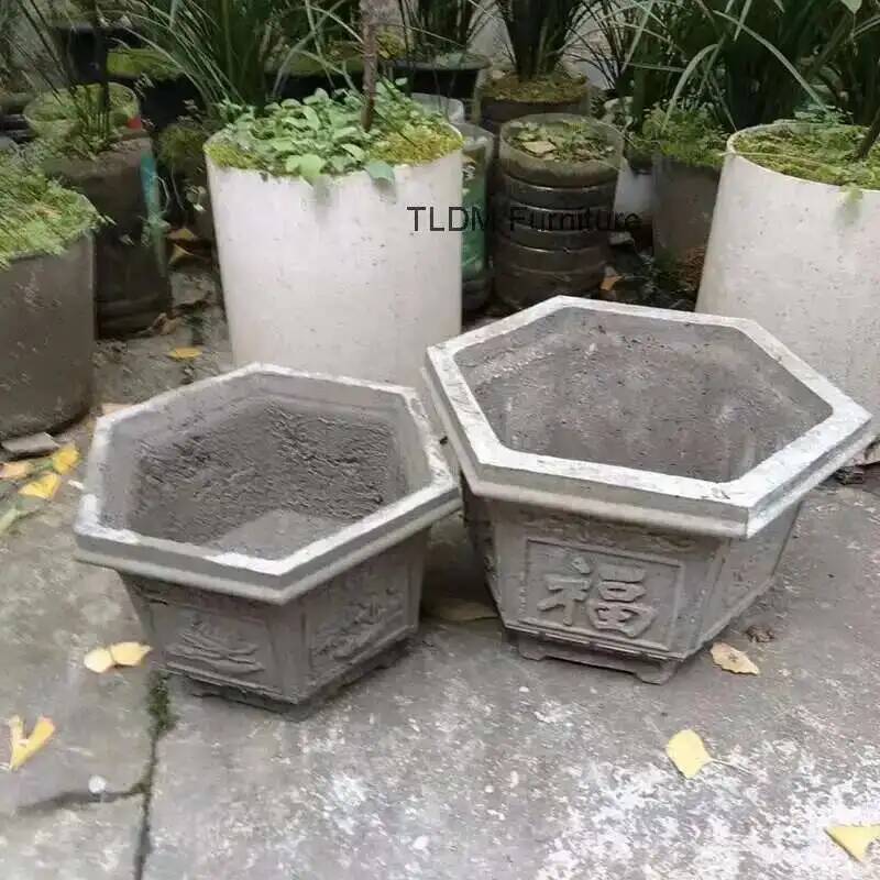 Bonsai Garden Chinese Garden - Moldes criativos para vasos de flores,