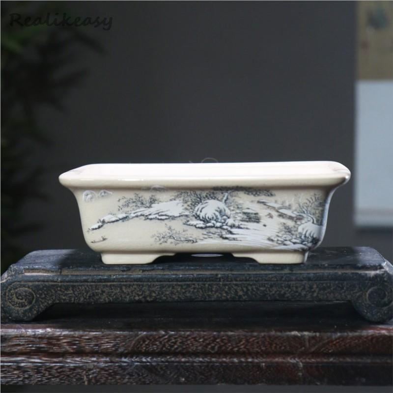 Bonsai Garden Zen - Vaso de flores de areia roxa,