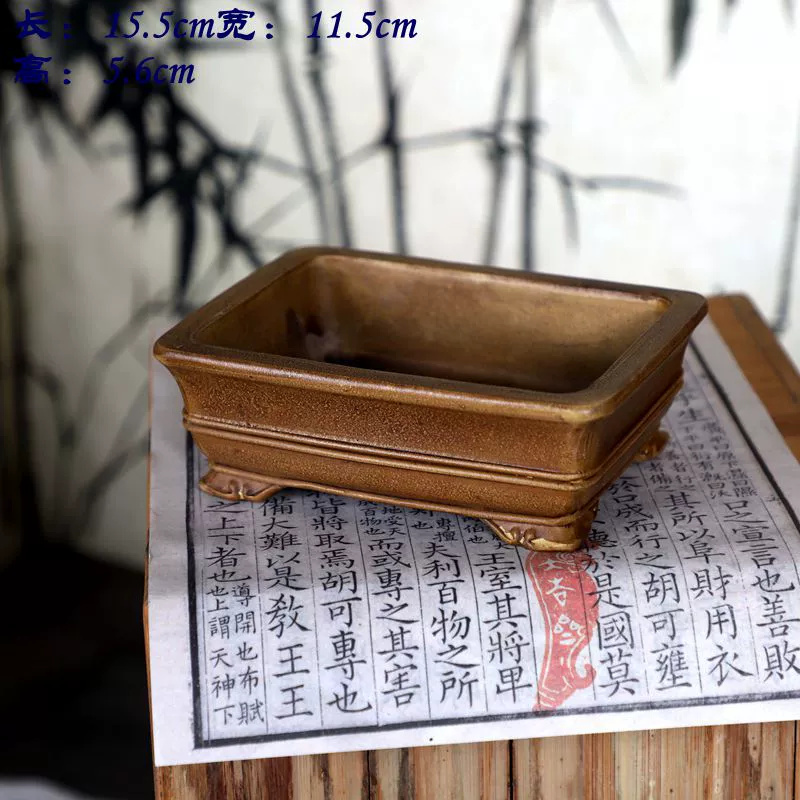 Bonsai Garden Chinese Garden - Vaso de Cerâmica para Bonsai, Decoração