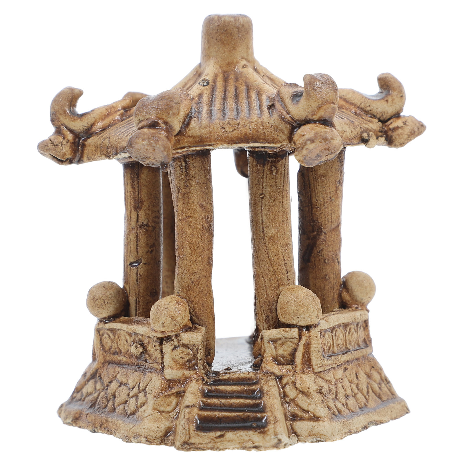 Bonsai Garden Zen - Mini Pagode Cerâmico Hexagonal para Decoração