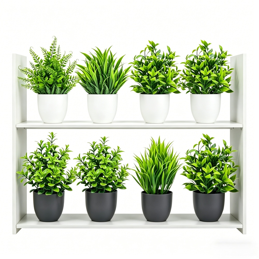 Bonsai Garden Zen - Conjunto de 4 Plantas Artificiais Mini