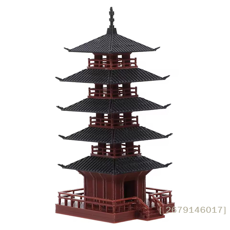 【YY26】Mini Estátua de Pagode C - Bonsai Garden Chinese Garden avaliação e preço