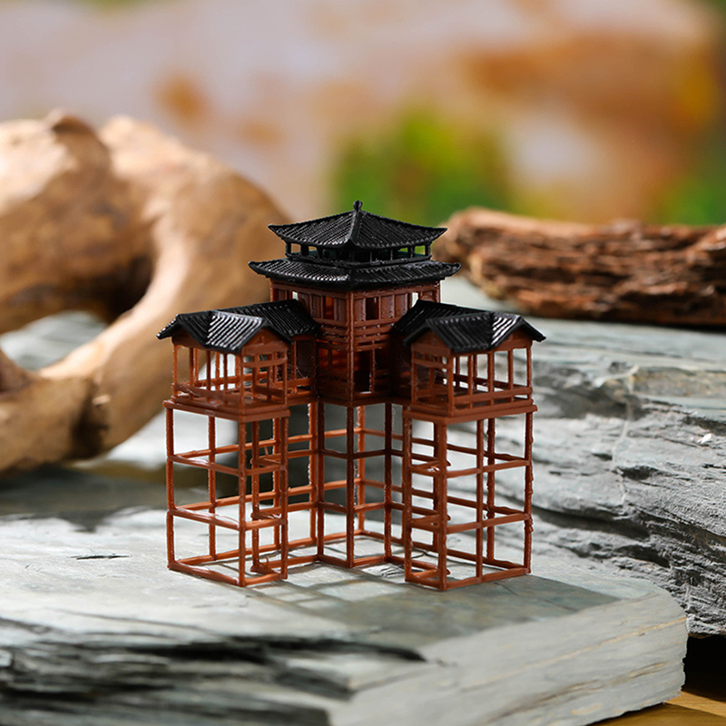 Modelo de Edifício Antigo em M - Bonsai Garden Chinese Garden avaliação e preço