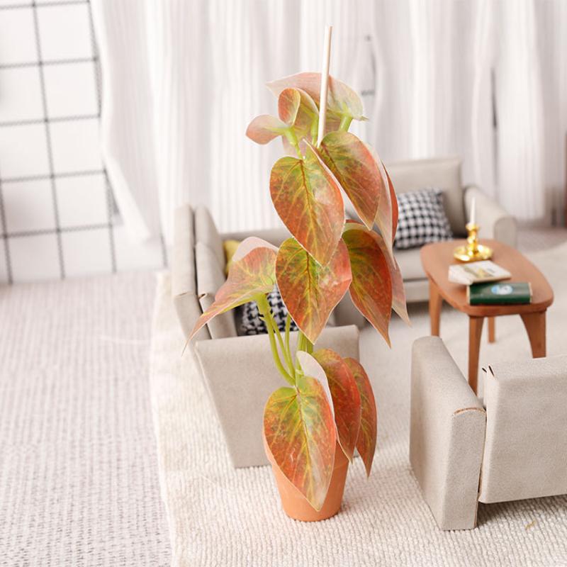 1/12 casa de bonecas simulação - Bonsai Garden Usa avaliação e preço
