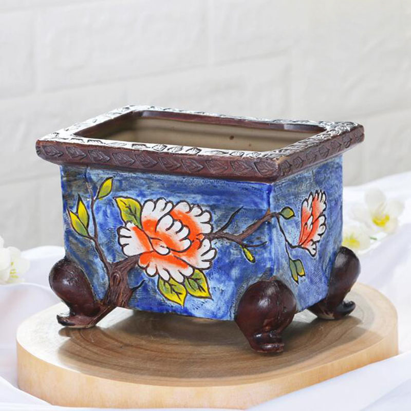 Padrão Floral Pintado À Mão Va - Bonsai Garden Europe avaliação e preço