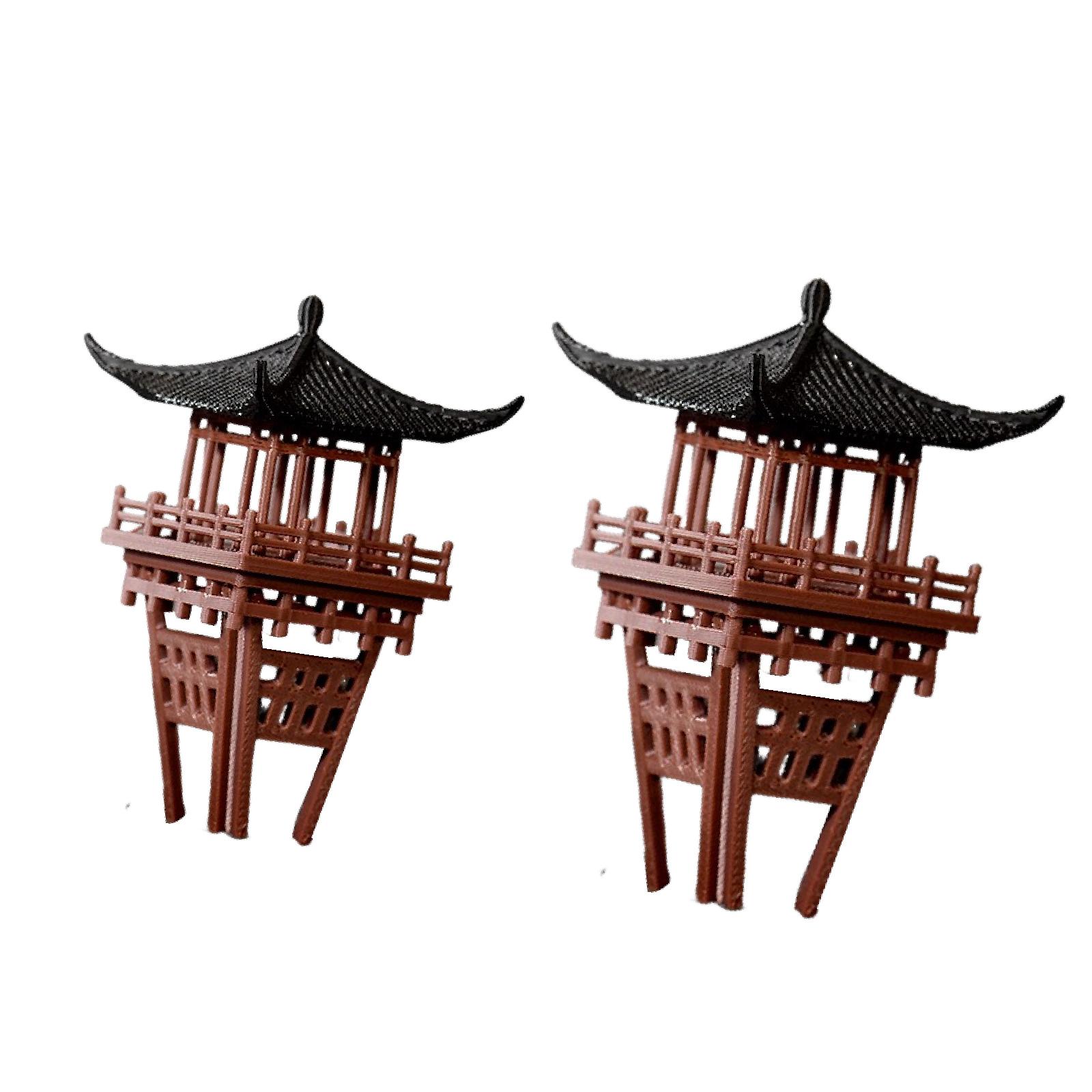 Ornamento de pavilhão chinês e - Bonsai Garden Chinese Garden avaliação e preço