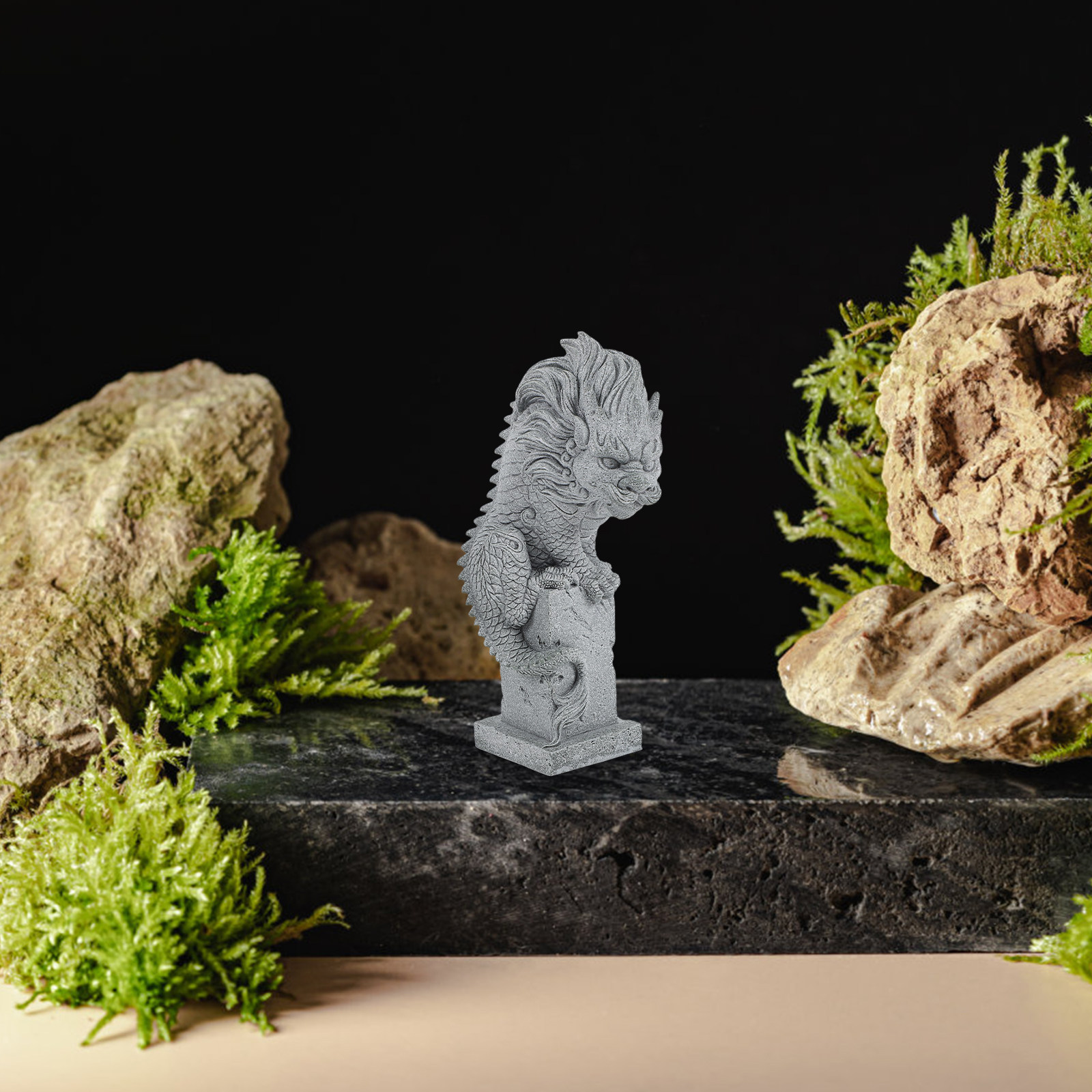 Estátua de Pedra Exclusiva Kyl - Bonsai Garden Chinese Garden avaliação e preço