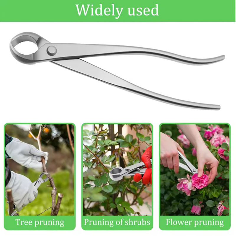 2 pçs 210mm de aço inoxidável  - Bonsai Tool Set avaliação e preço