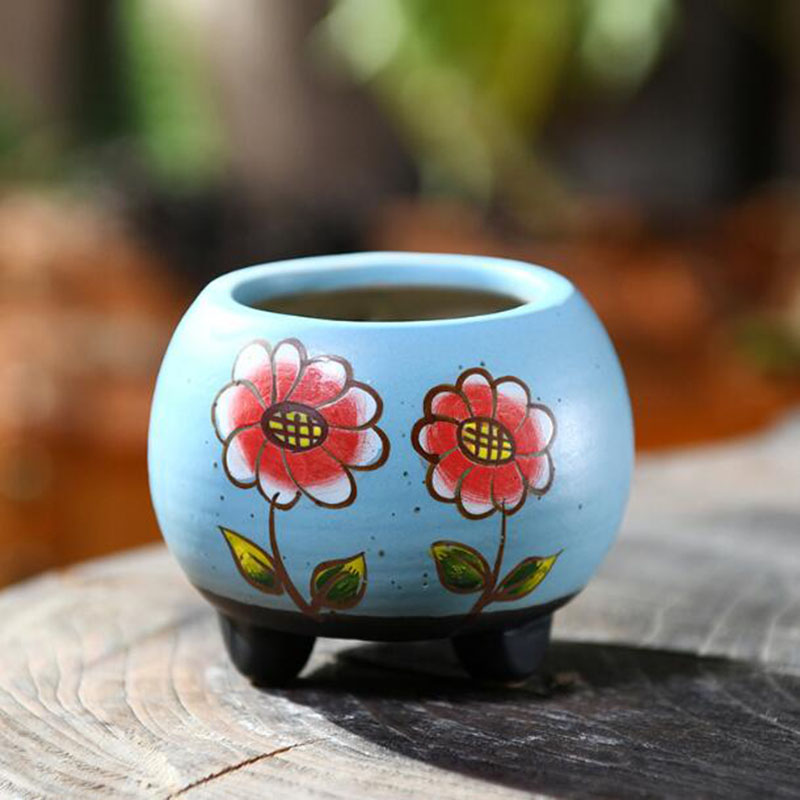 6 pçs/set porcelana pintada à  - Bonsai Garden Europe avaliação e preço