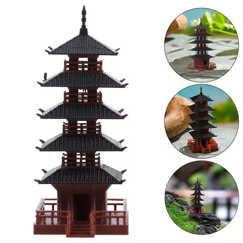 Estátua de Mini Pagode, Modelo - Bonsai Garden Zen avaliação e preço