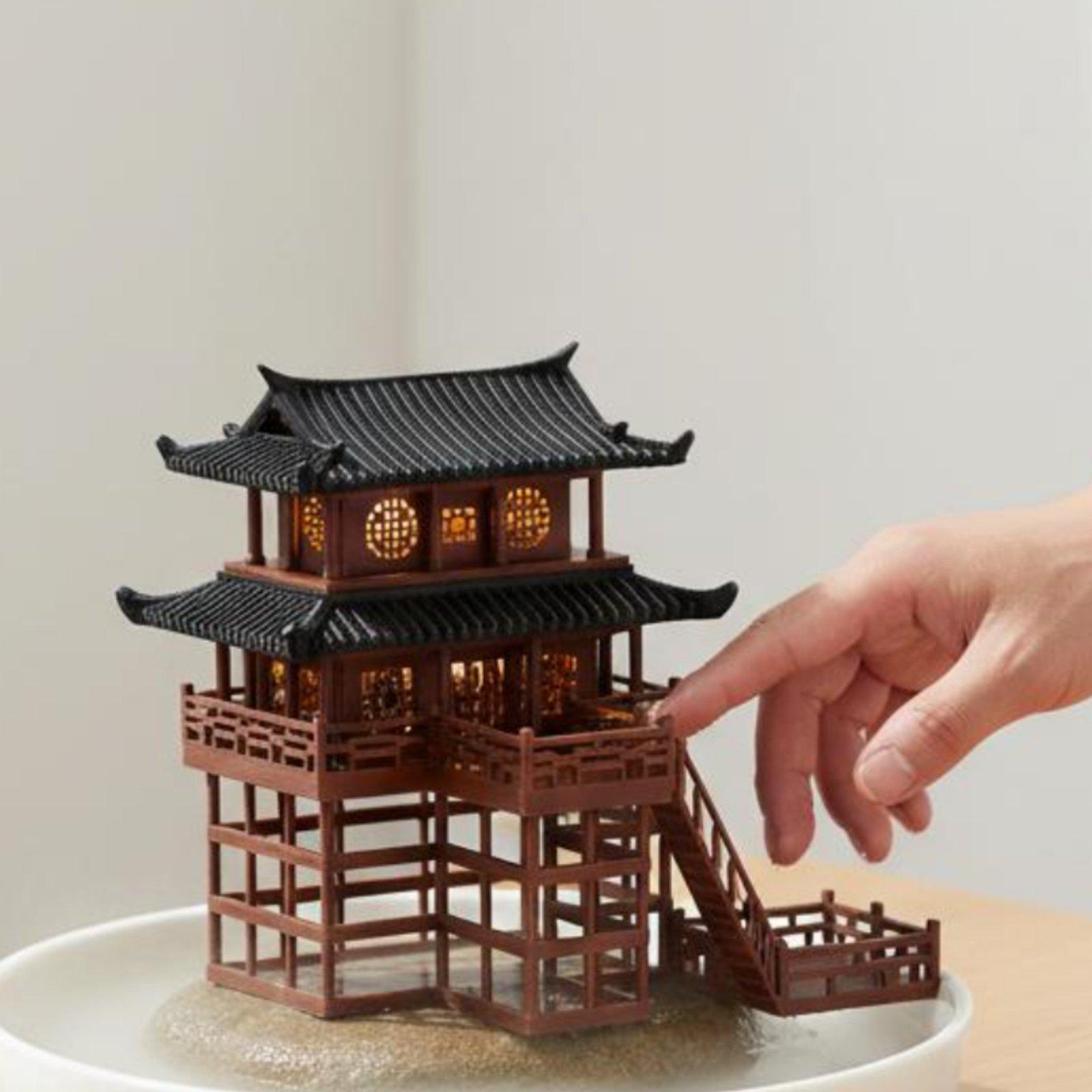 Mini Pagode de Plástico para M - Bonsai Garden Usa avaliação e preço